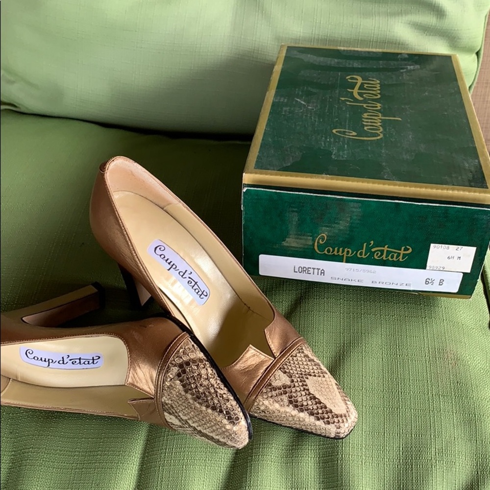 Coup d’etat Loretta Snake Bronze